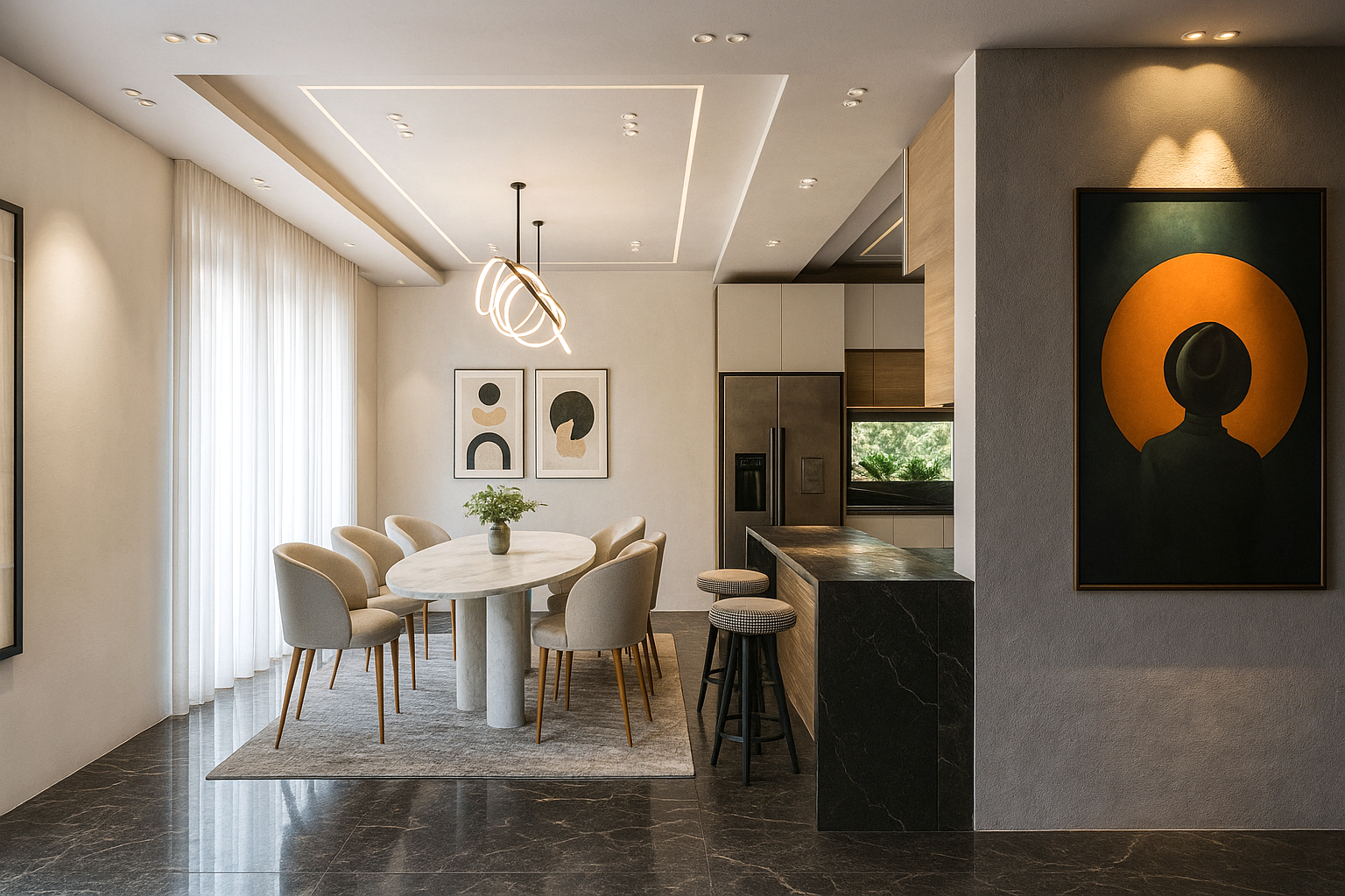 Frankfurt Apartment Interior