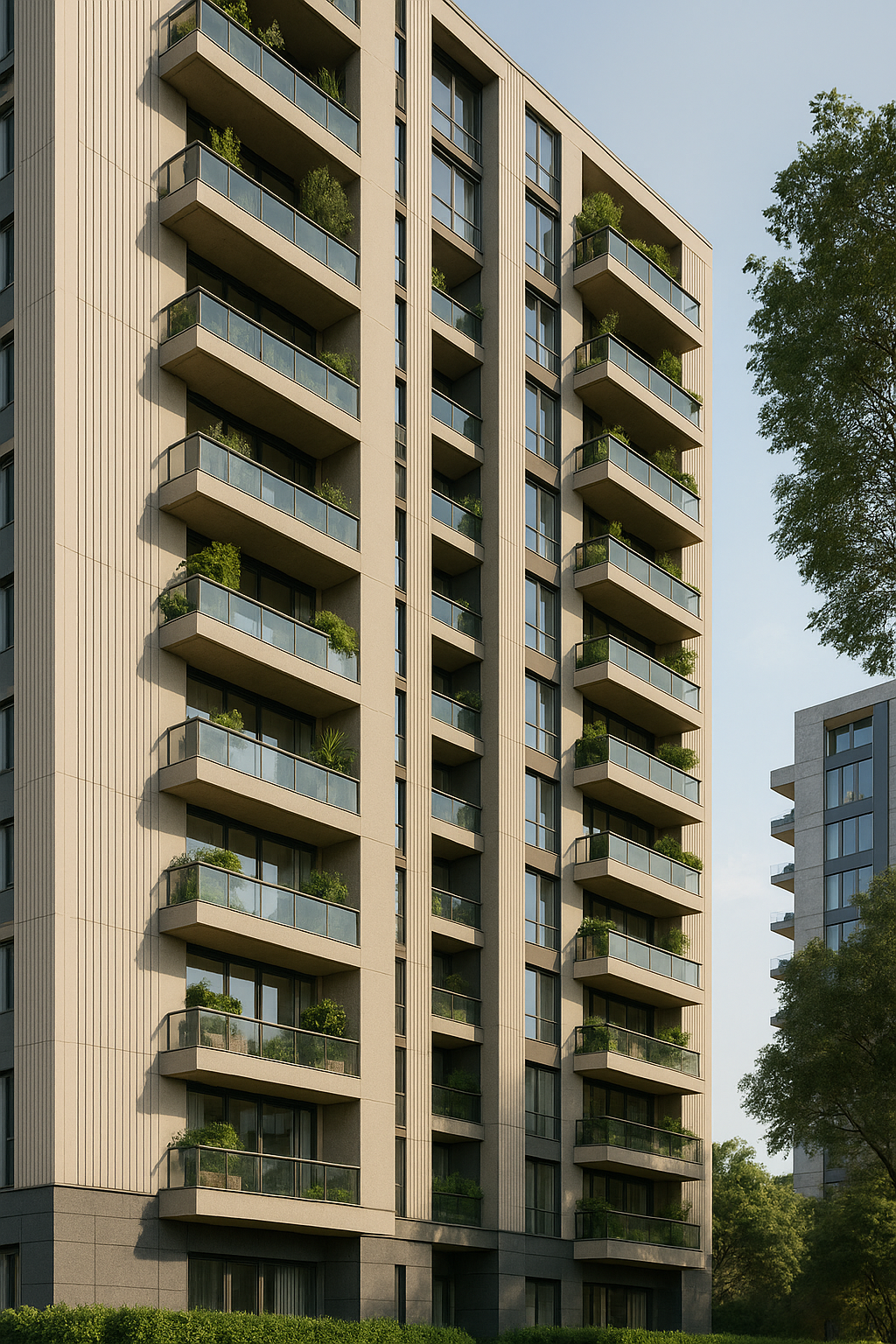 Vertical Harmony in Modern Apartments